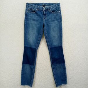 Gap Legging Denim Womens 2/26 Stretch Denim‎ Cotton Blend Blue Medium Wash